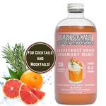 grapefruit rosemary - cocktail/mocktail mixer