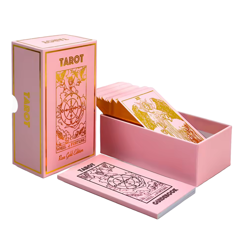 rose gold foil tarot & guide