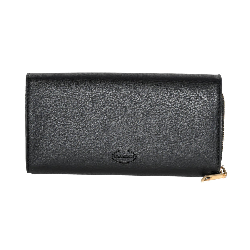 classic clutch wallet black