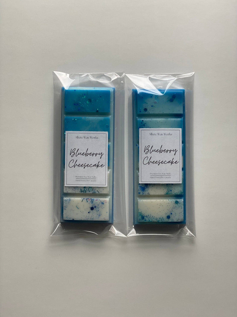 blueberry cheesecake snap bar wax melts