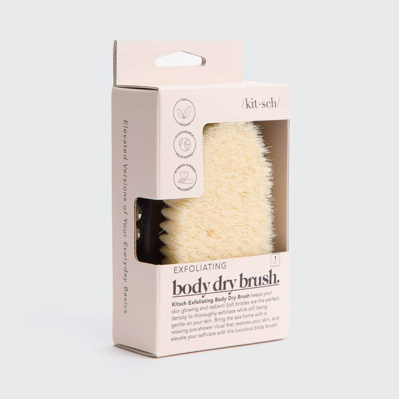 exfoliating body dry brush