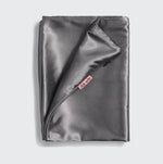 satin pillowcase- charcoal