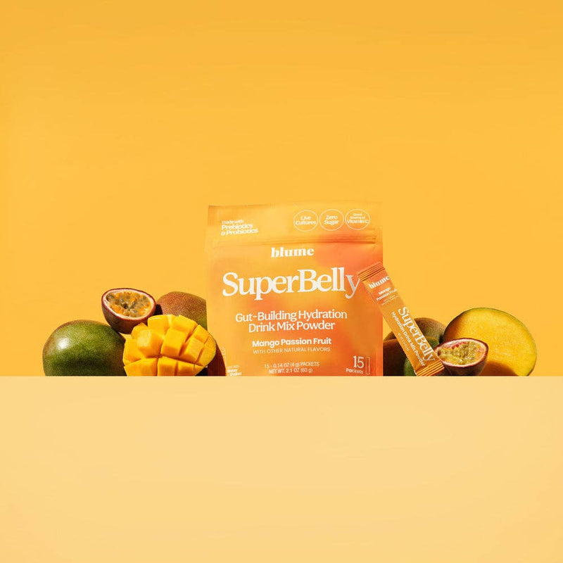 SuperBelly Hydration & Gut Mix, Mango Passionfruit