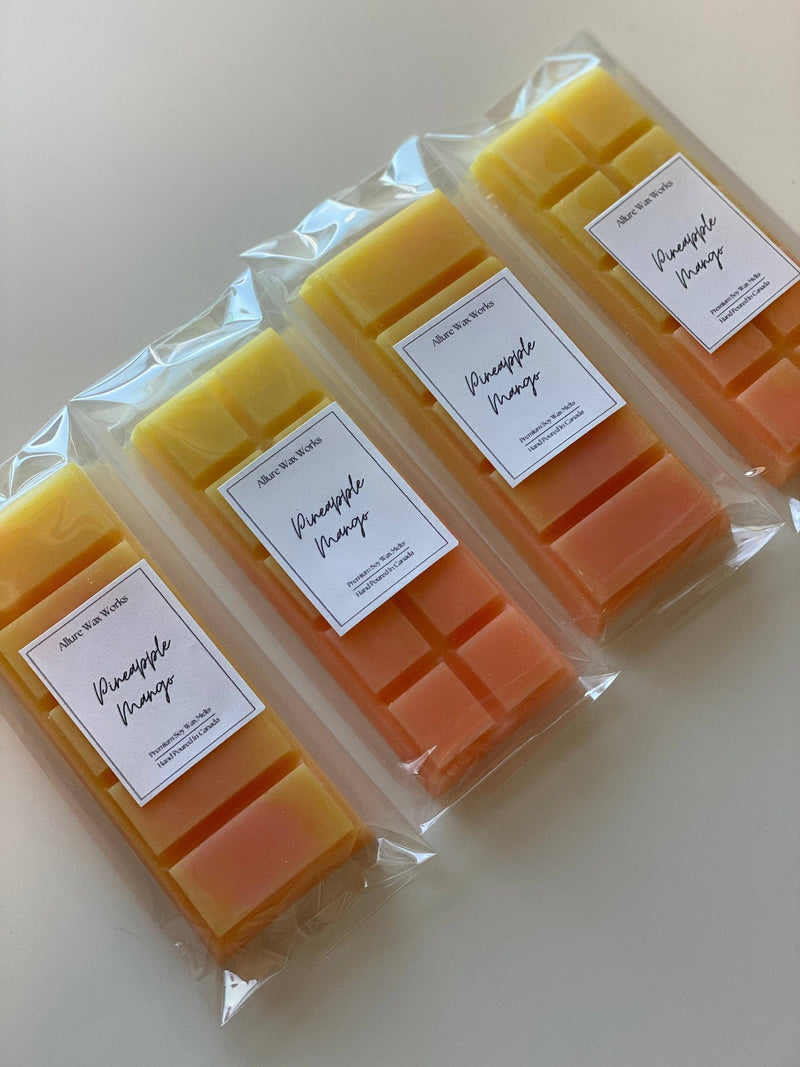 pineapple mango snap bar wax melts