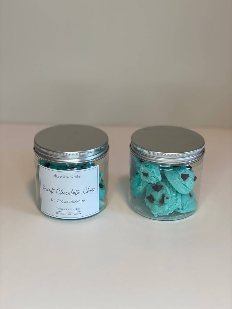 ice cream scoop wax melts- neapolitan ice cream