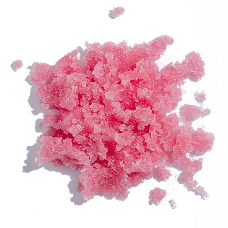 raspberry bubblegum lip scrub