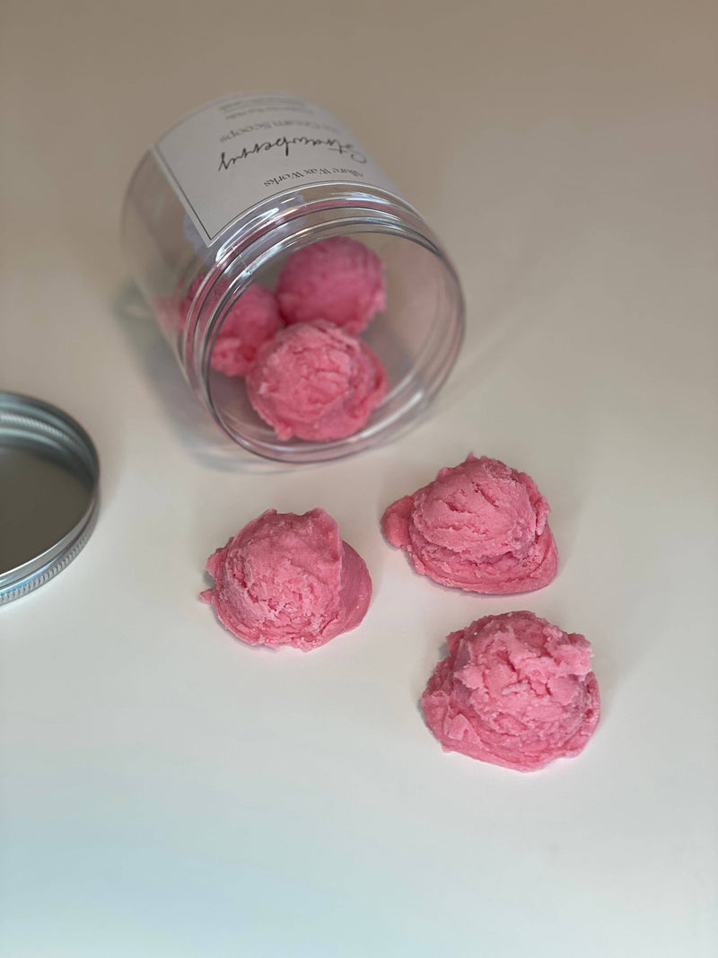 ice cream scoop wax melts- neapolitan ice cream