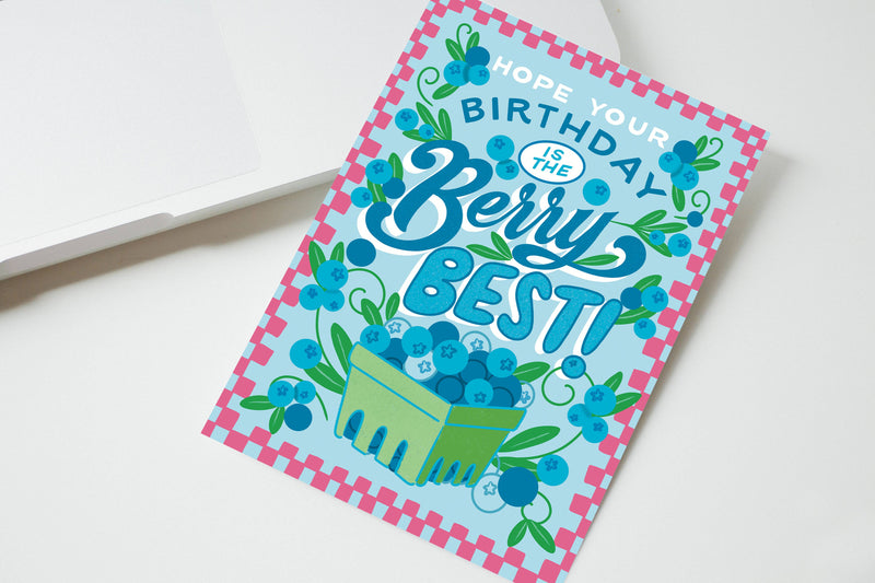 berry best birthday card