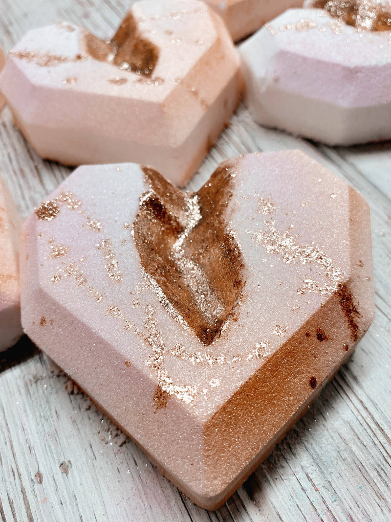 heart of gold bath bomb