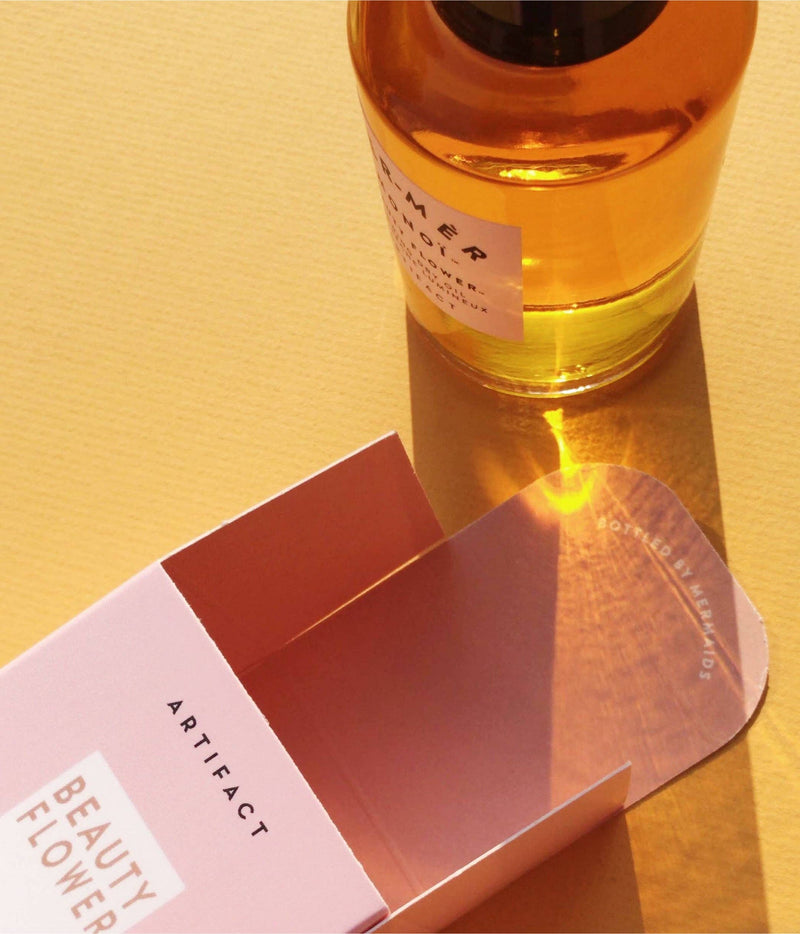 mèr-mèr monoï beauty flower glowing body oil- 60ml