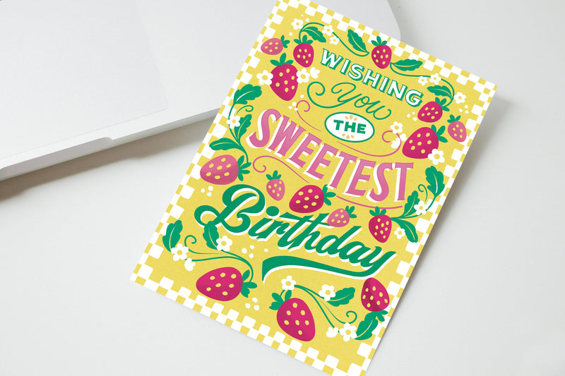 wishing you the sweetest birthday card