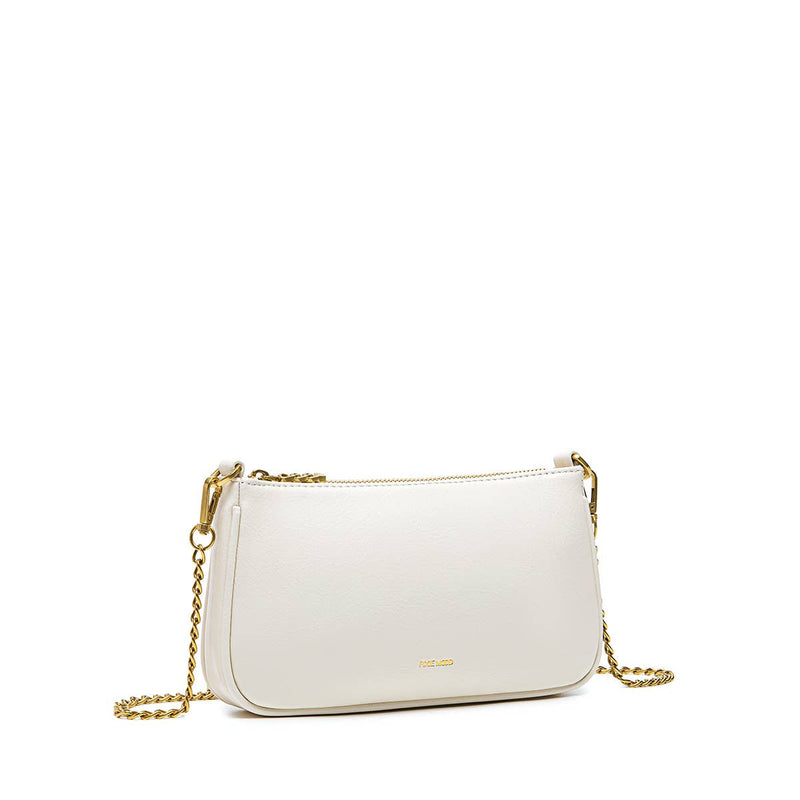 francine crossbody chain bag- coconut cream