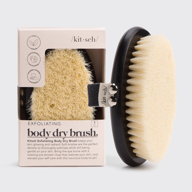 exfoliating body dry brush