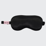 lavender weighted satin eye mask