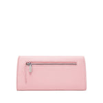 mavis pebbled wallet- light pink