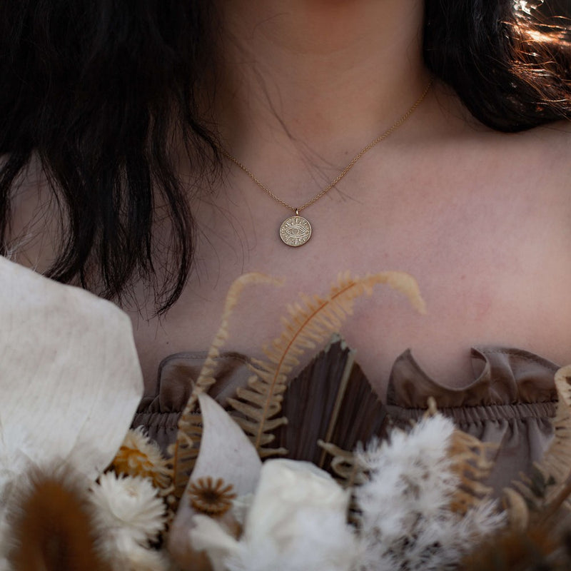 iris necklace
