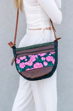 day bag- amy floral peonies