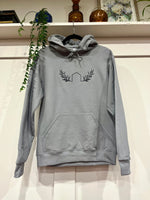the outport hoodie- rock grey