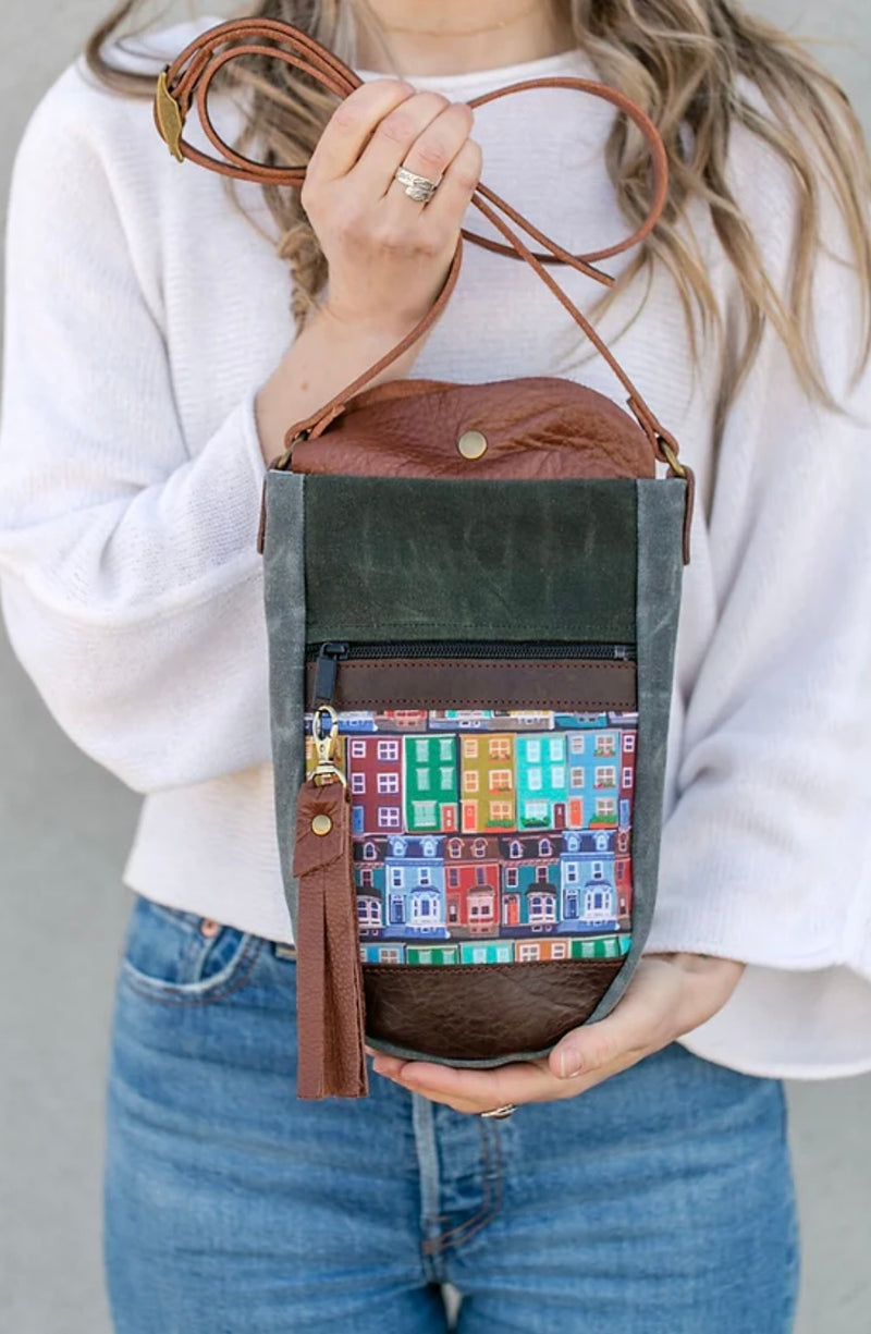 bottle bag- row houses