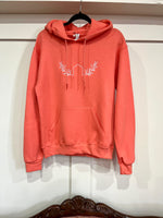 the outport hoodie- orange creamsicle