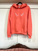 the outport hoodie- orange creamsicle