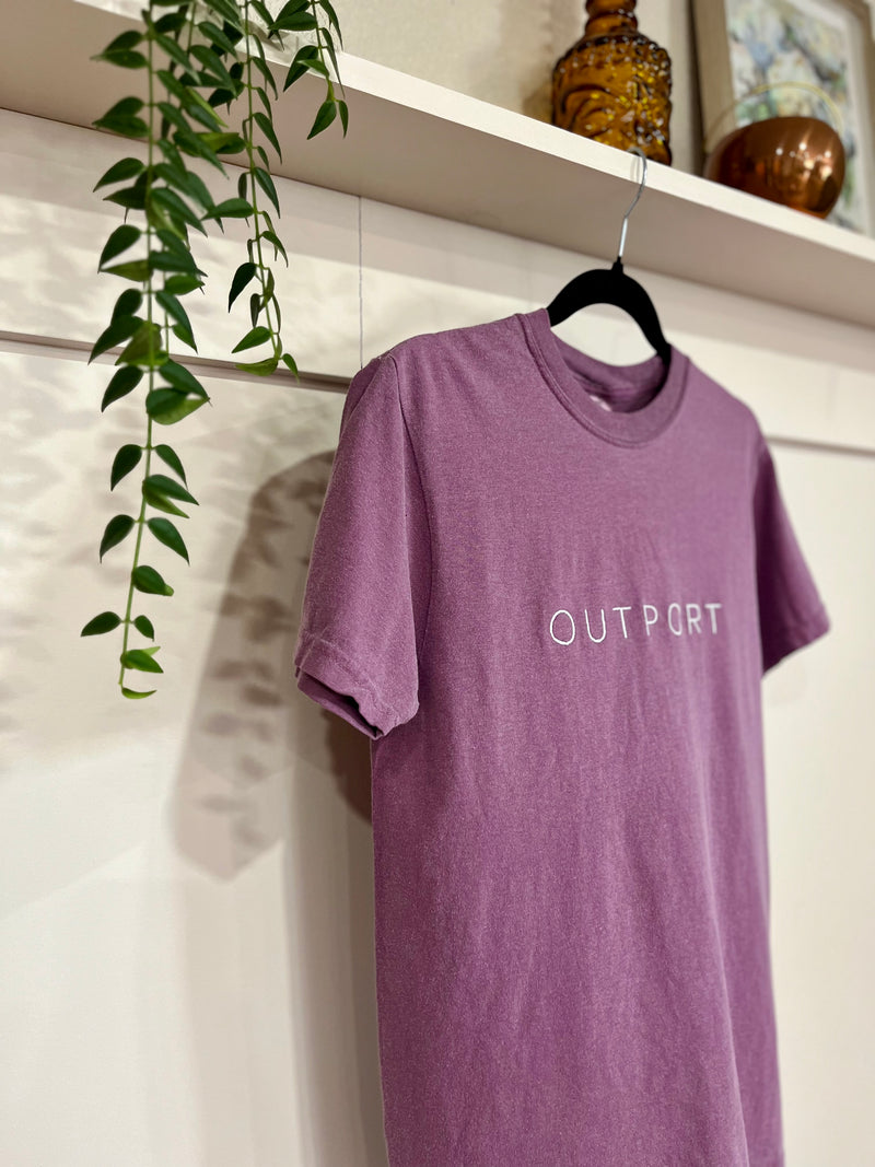 the outport tee- wildberry