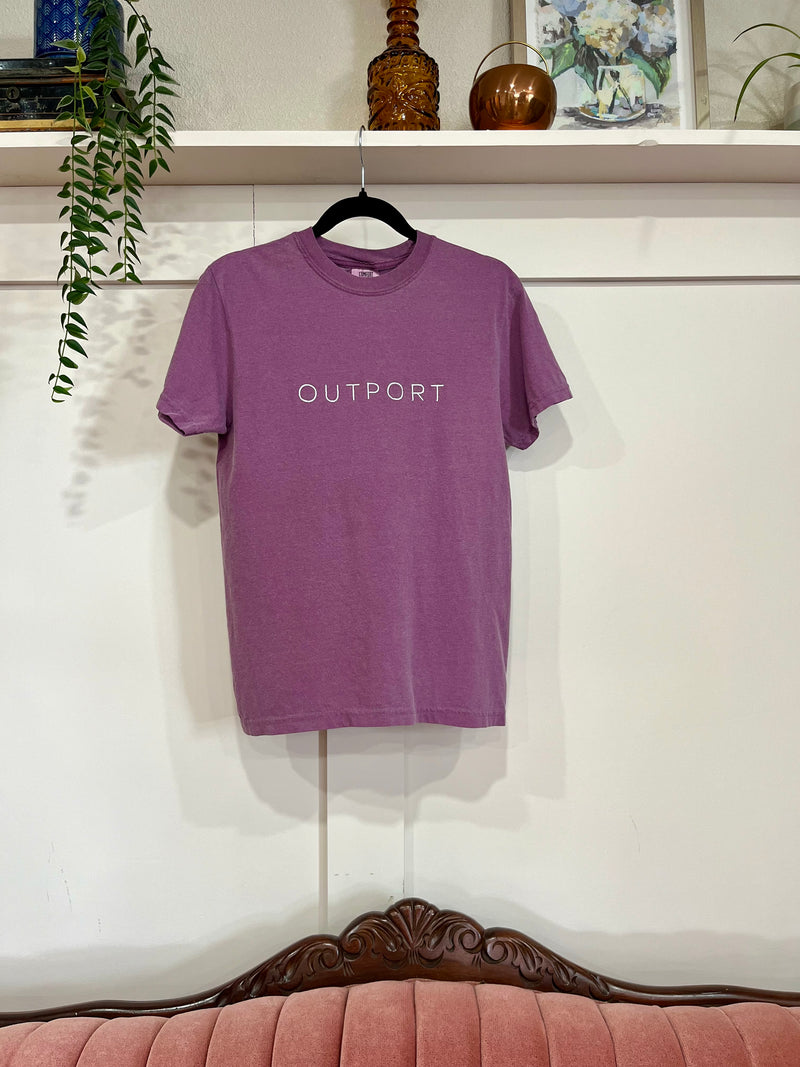 the outport tee- wildberry