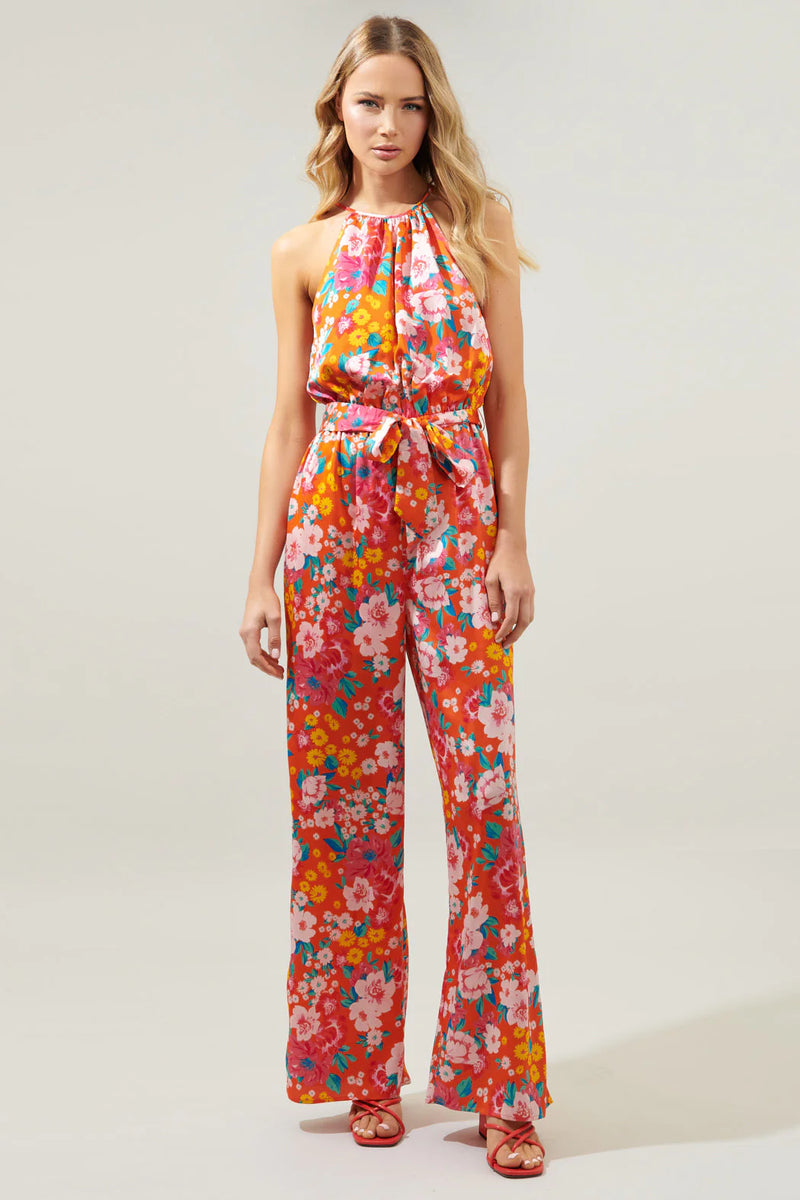 waverly floral lighthearted jumpsuit