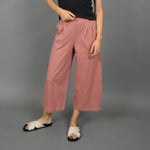 victoria wide waistband cropped pants