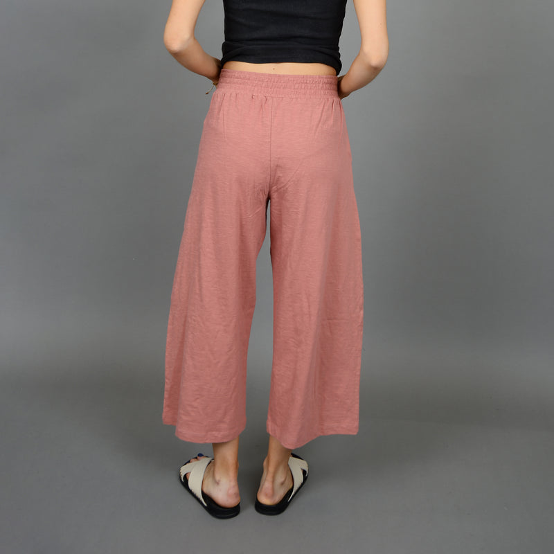 victoria wide waistband cropped pants