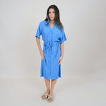 brianne crepe dolman shirt dress