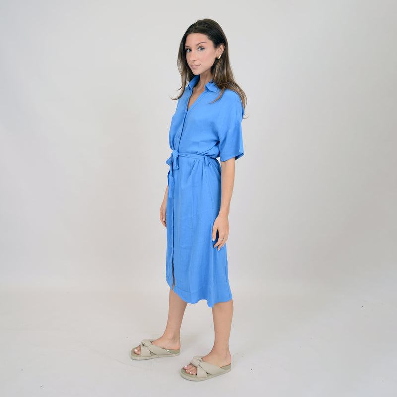 brianne crepe dolman shirt dress