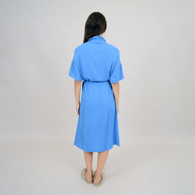 brianne crepe dolman shirt dress