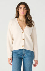 stella button cardigan