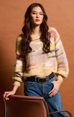 shanti melange sweater