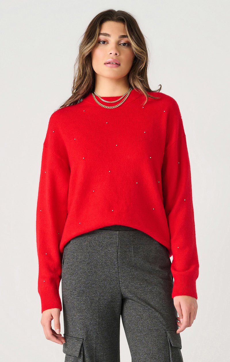 chakra embellished sweater