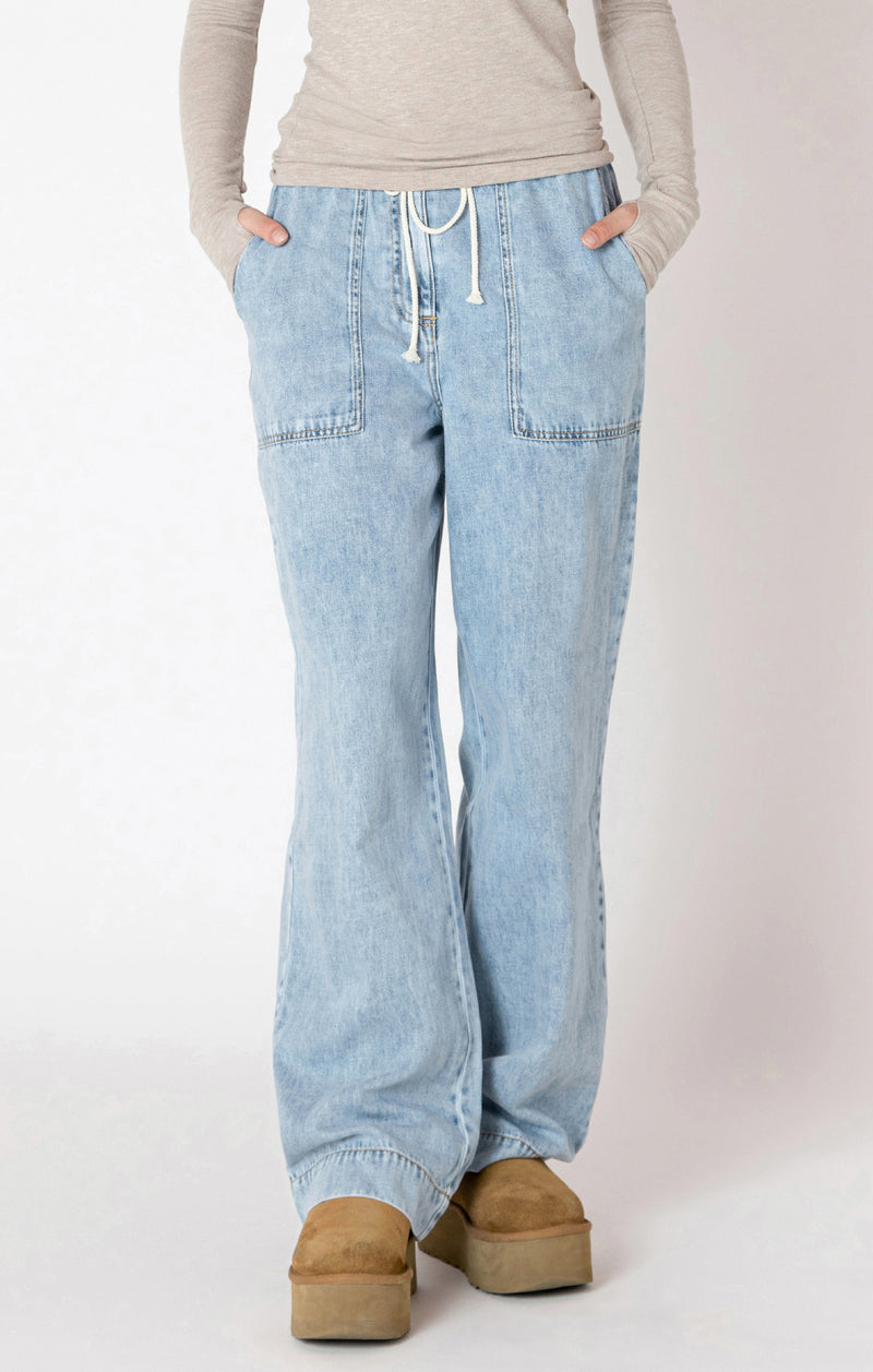 winslow wide leg denim pant