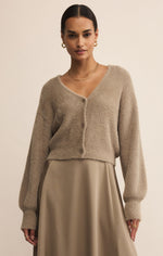 sadira fluffy cardigan