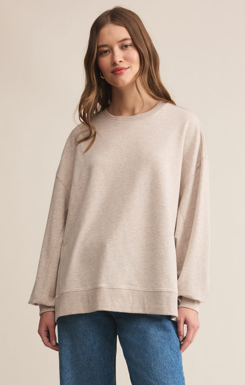 modern weekender- natural heather
