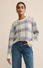 junction plaid sweater