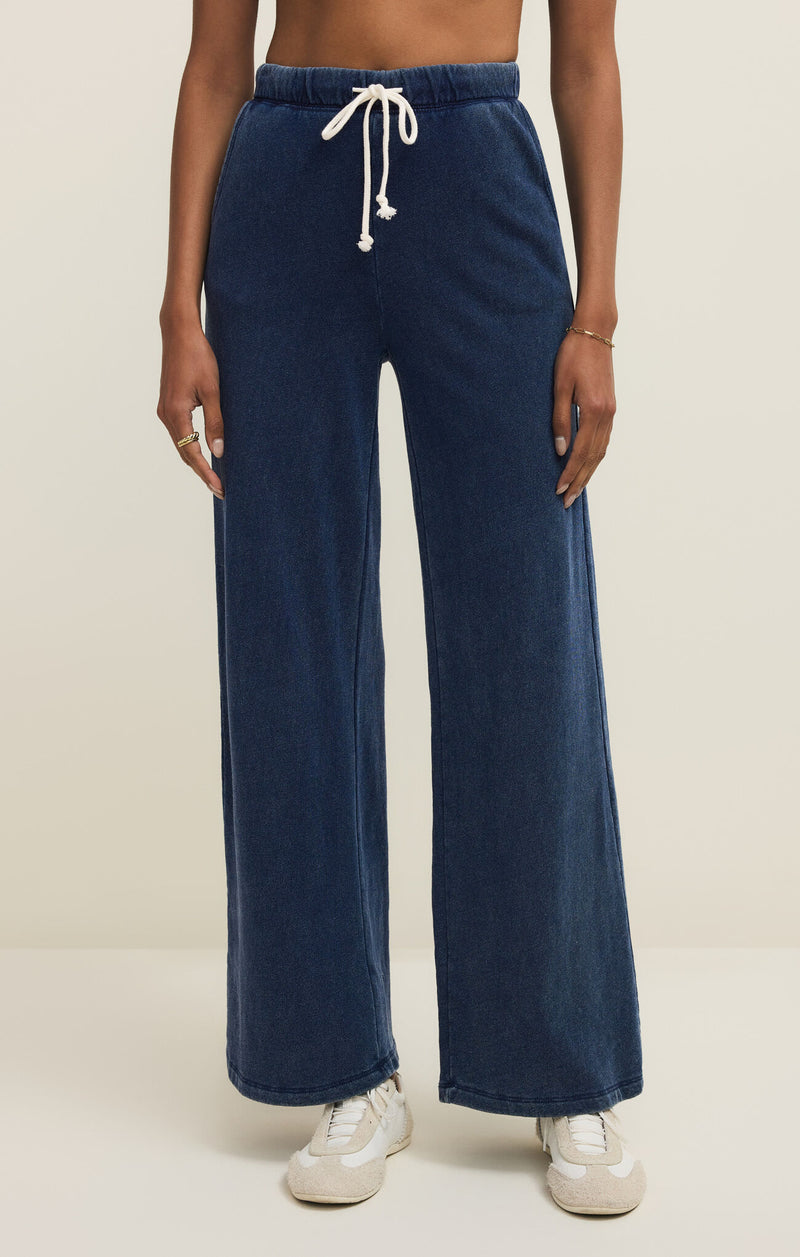 hunter knit denim pant