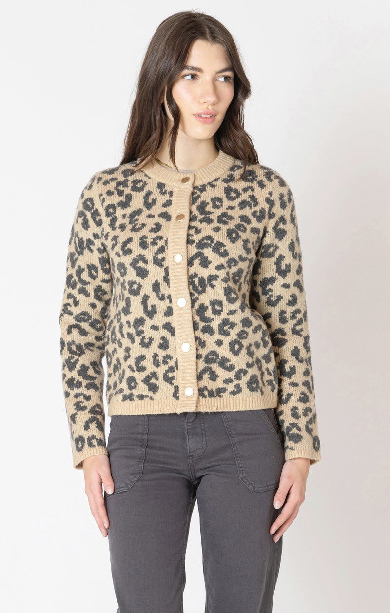 hannah leopard cardigan