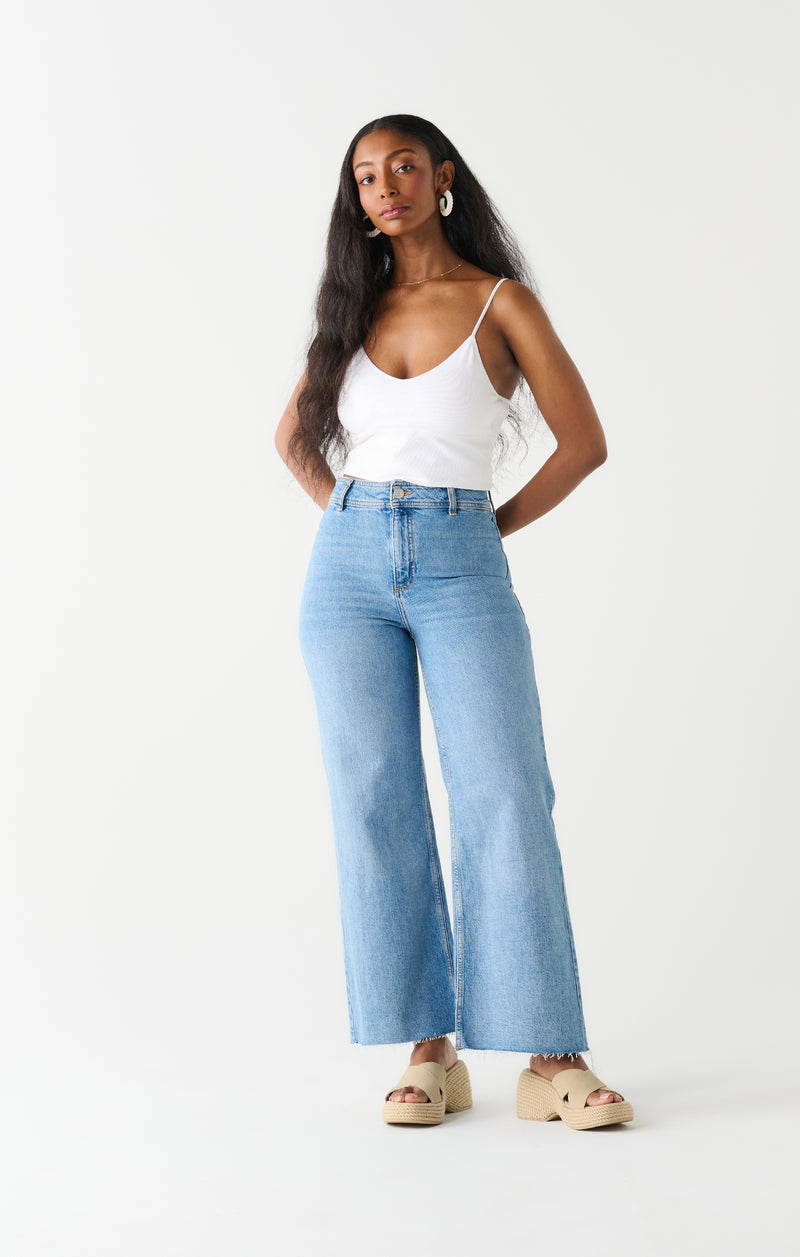 cara culotte high waist jeans