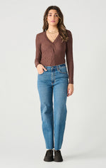 mabel straight leg jean