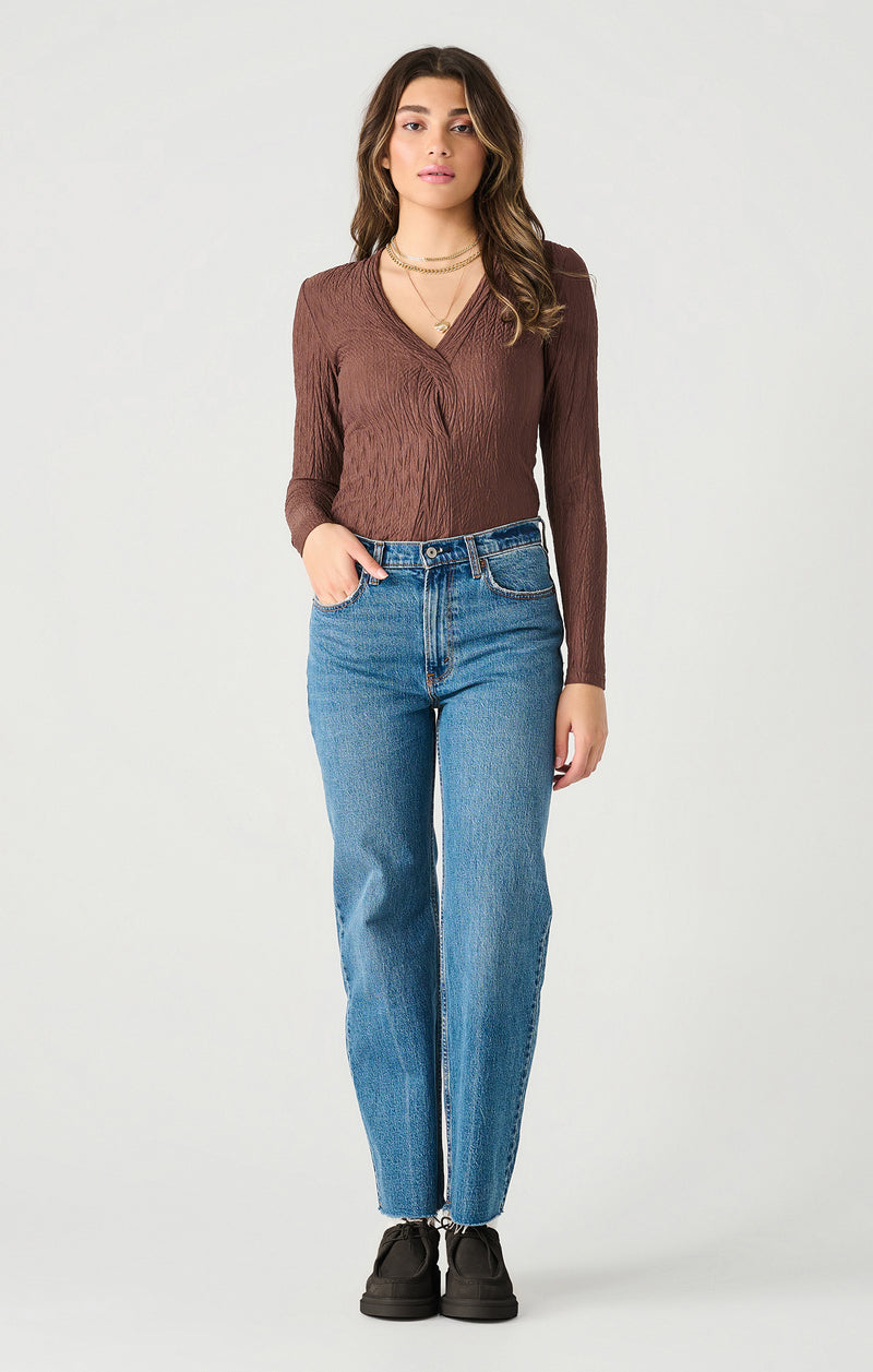 mabel straight leg jean