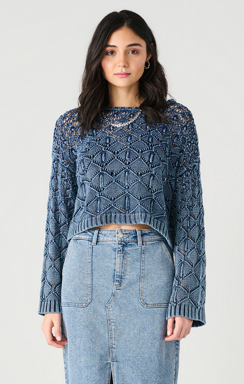 luisa crochet sweater