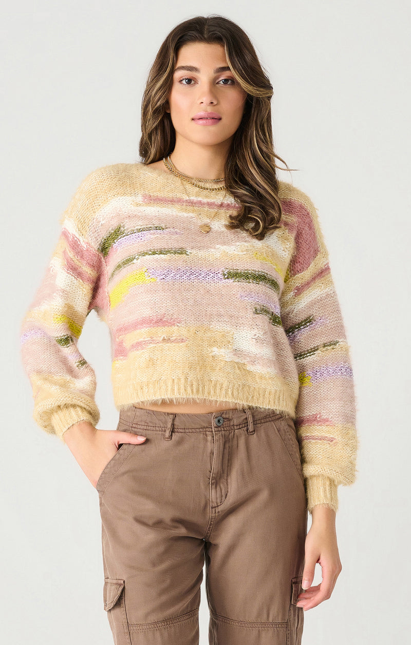 shanti melange sweater