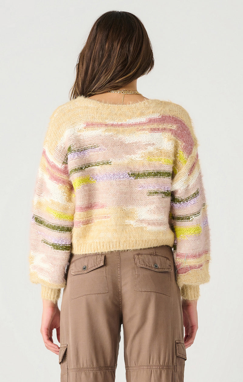 shanti melange sweater