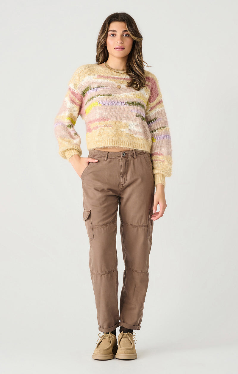 shanti melange sweater