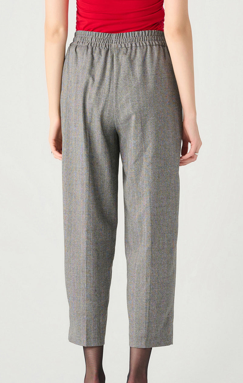 nuren elastic waist trouser